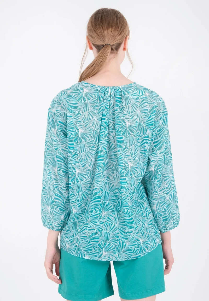 Bluse aus Bio-Baumwoll-Voile