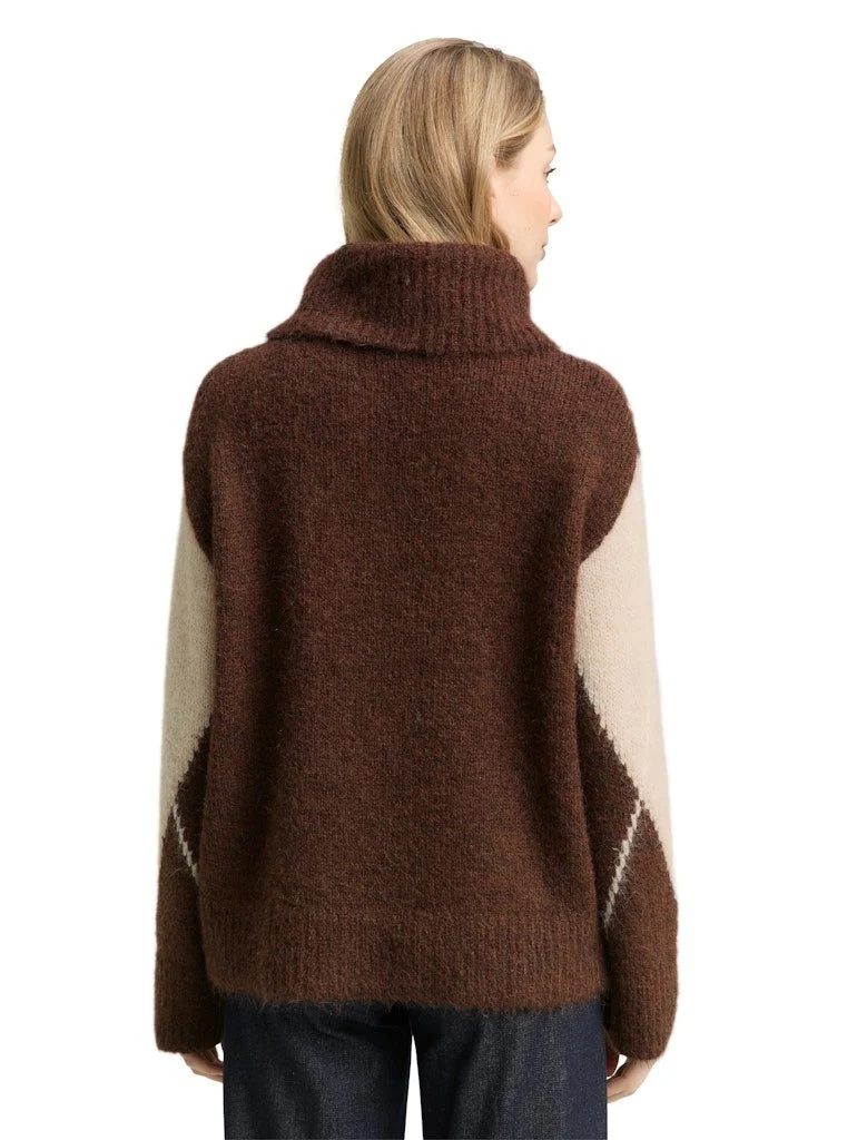 Tom Tailor Rollkragenpullover kombi