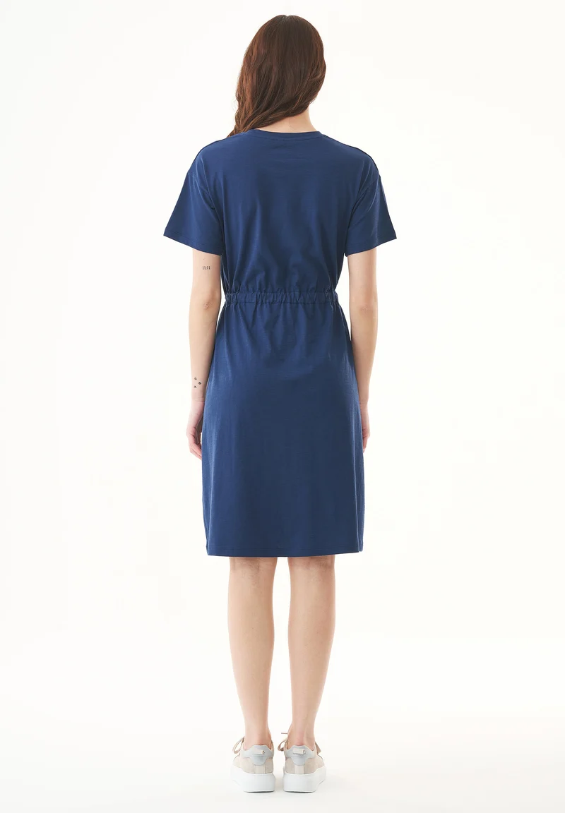 Slub-Jersey-Kleid aus Bio-Baumwolle