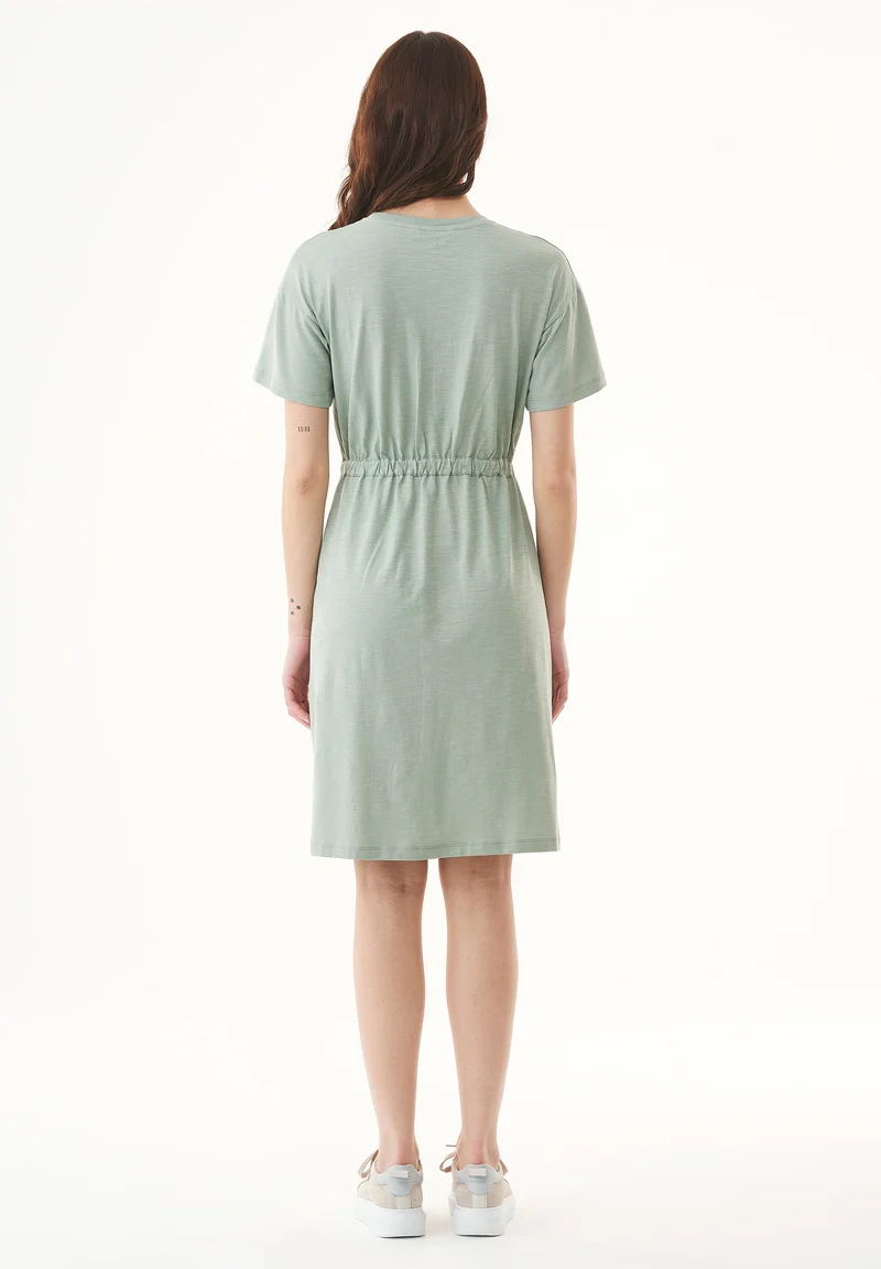 Slub-Jersey-Kleid aus Bio-Baumwolle
