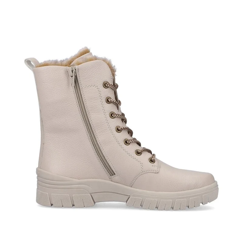 Remonte Schnür-Stiefeletten beige