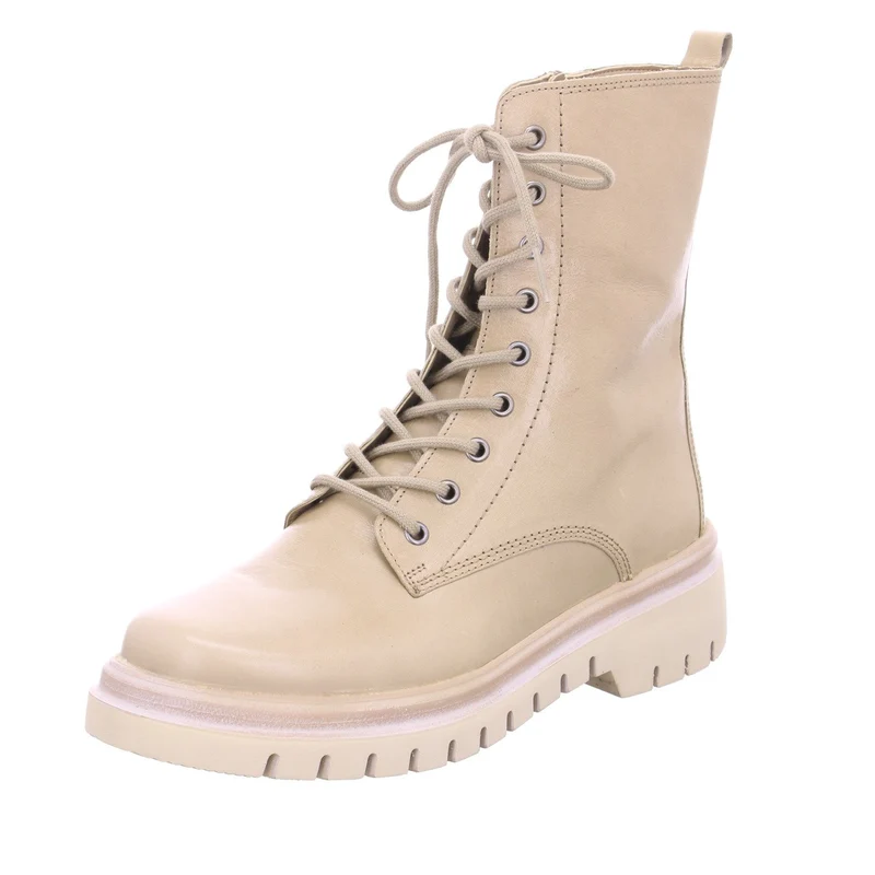 Gabor Schnür-Stiefelette Damen Beige