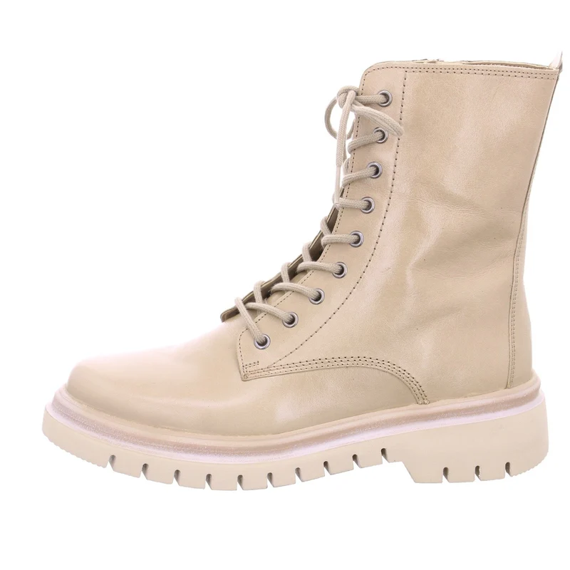 Gabor Schnür-Stiefelette Damen Beige