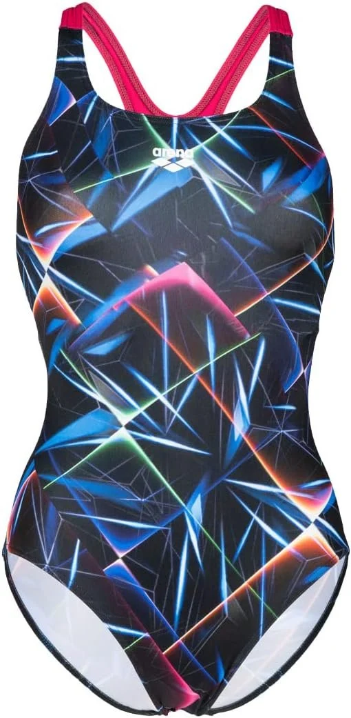 - Arena Damen Sport Badeanzug Allover Swim Pro Back - 76589900033