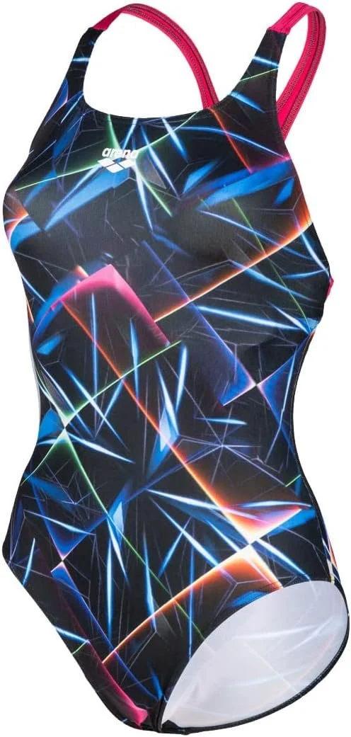 - Arena Damen Sport Badeanzug Allover Swim Pro Back - 76589900033