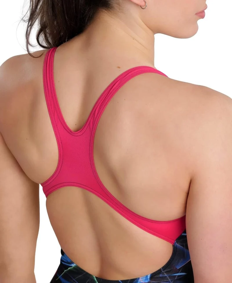 - Arena Damen Sport Badeanzug Allover Swim Pro Back - 76589900033
