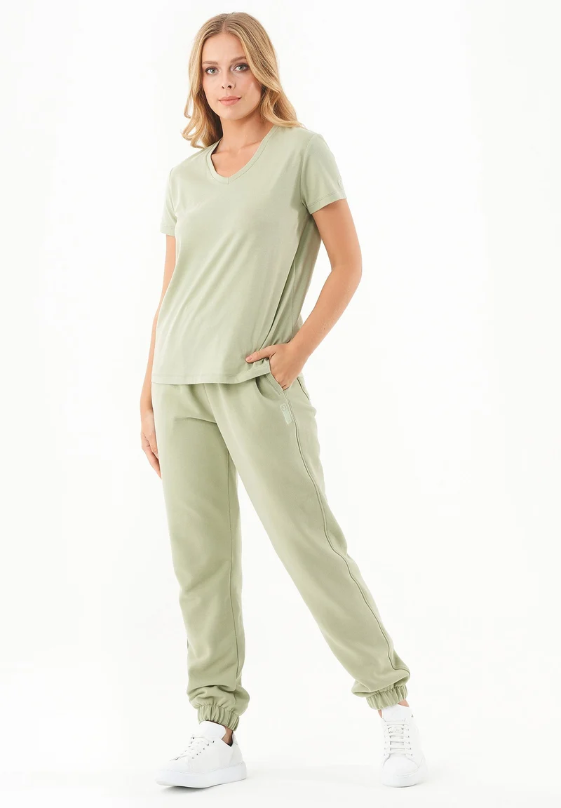 PERRIE Soft Touch Sweathose aus Bio-Baumwolle