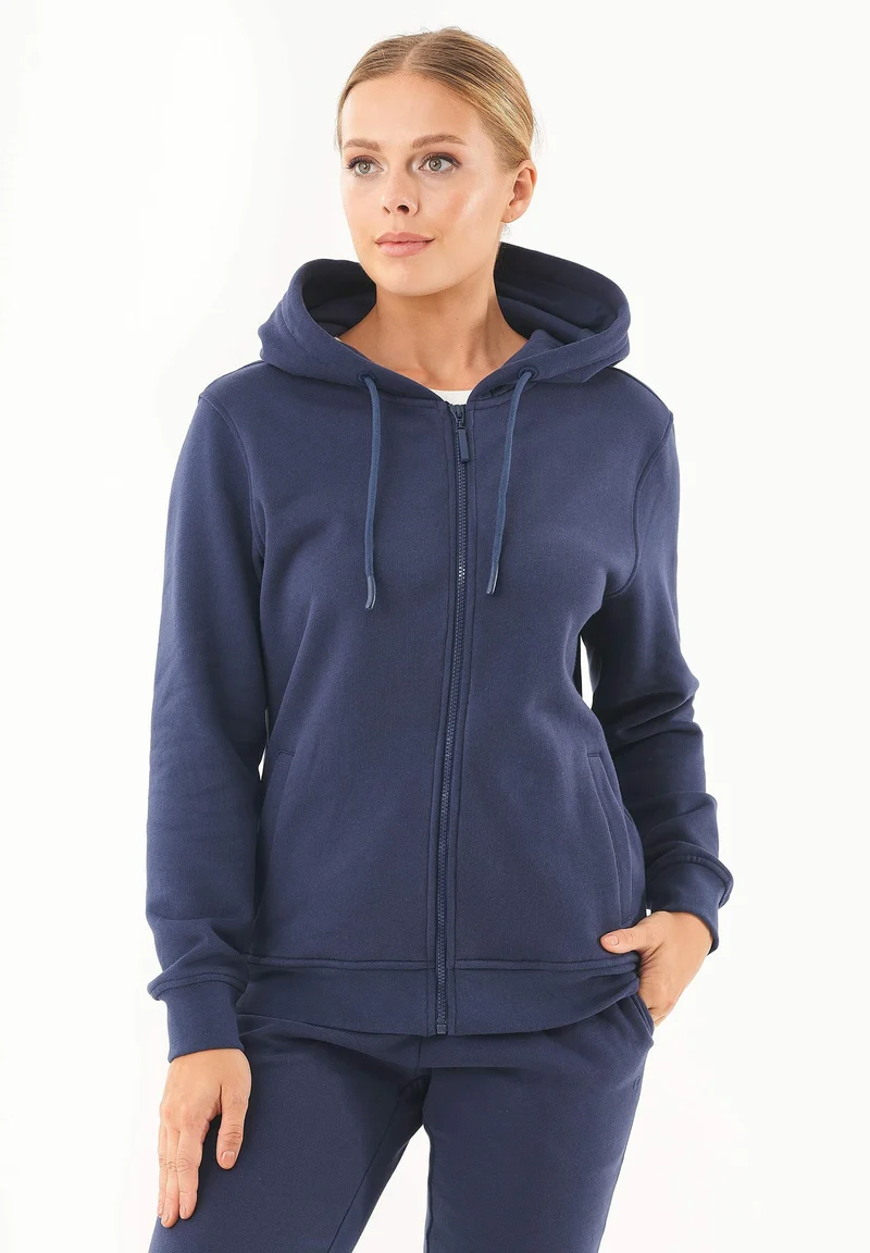 Soft Touch Zip-Hoodie aus Bio-Baumwolle