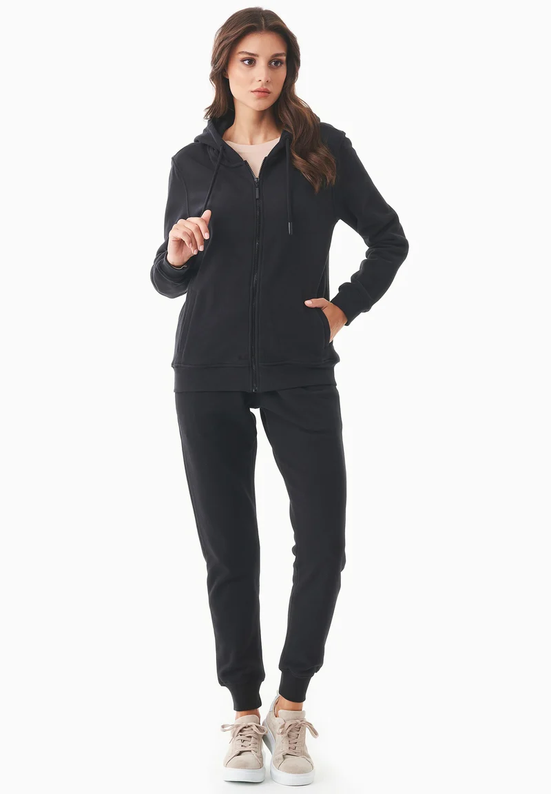 Soft Touch Zip-Hoodie aus Bio-Baumwolle