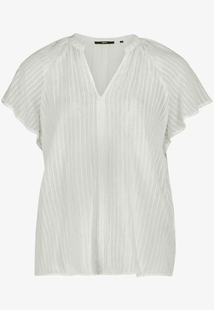 Zero Bluse Lang 1/2 Arm - 42_110-10004091_1014-Offwhite