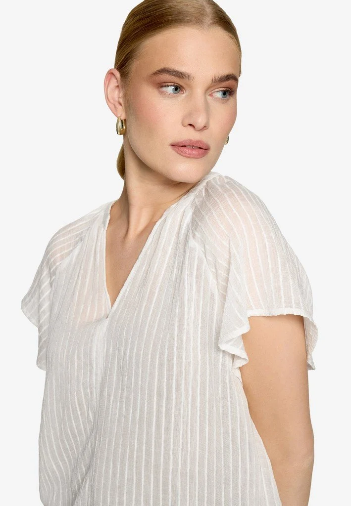 Zero Bluse Lang 1/2 Arm - 42_110-10004091_1014-Offwhite