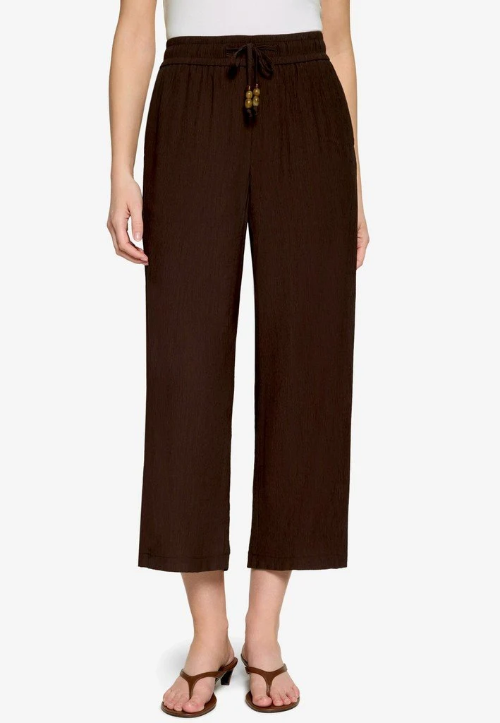 Zero Hose Casual 3/4 Länge - 42_110-10004065_7416-Chocolate Plum