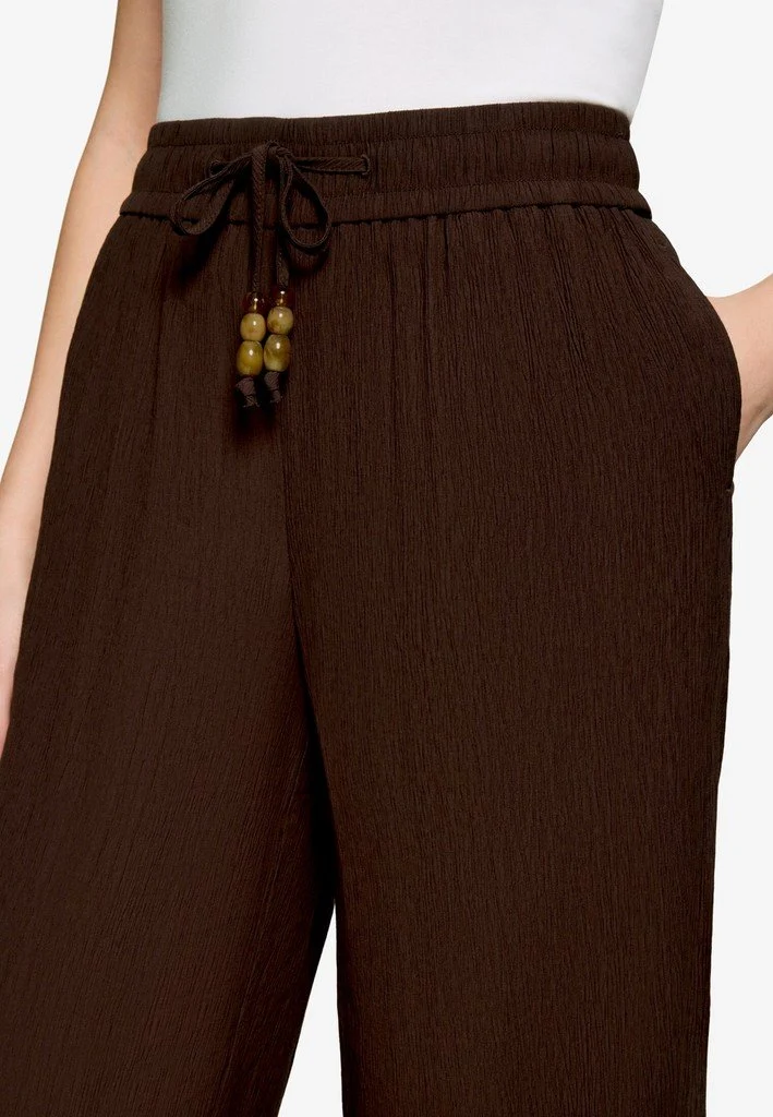 Zero Hose Casual 3/4 Länge - 42_110-10004065_7416-Chocolate Plum