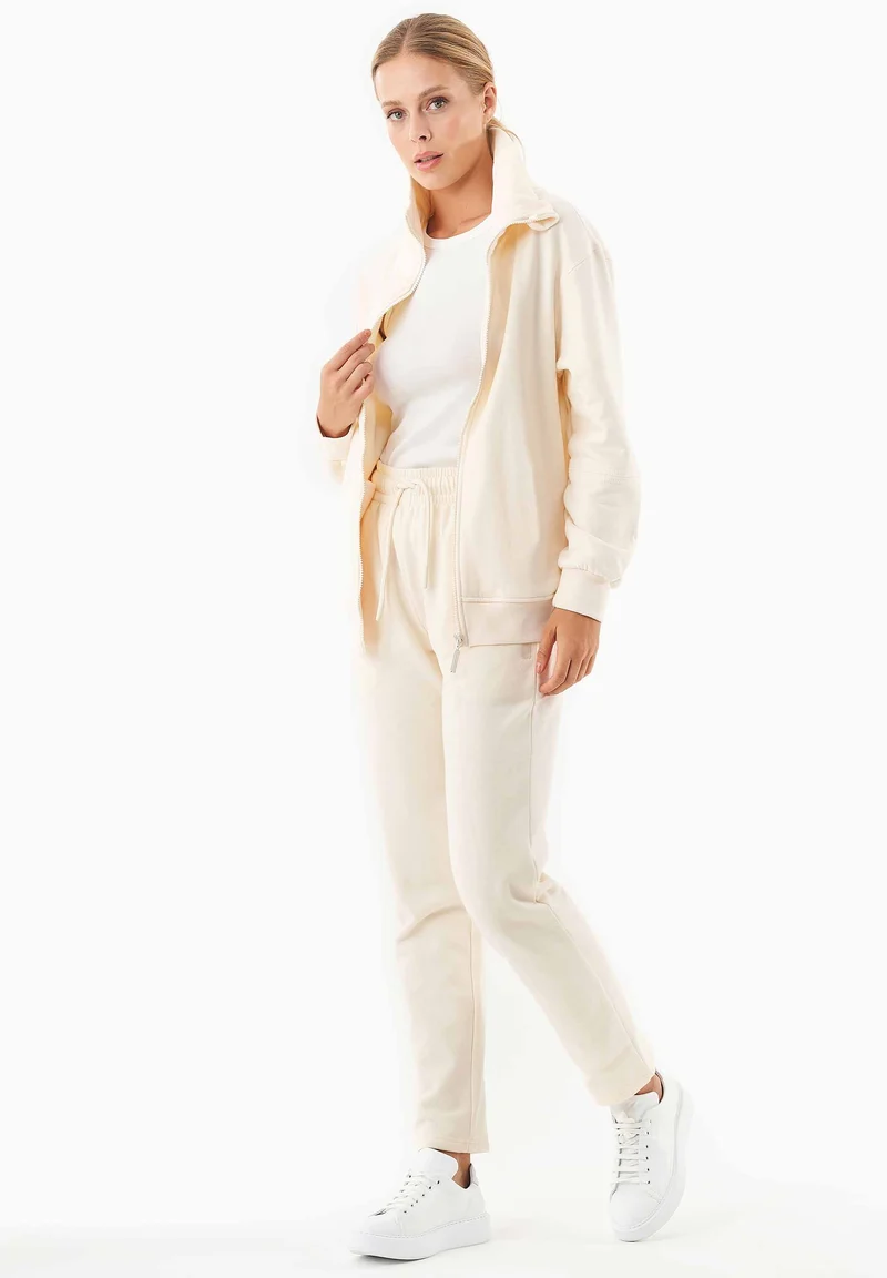 Soft Touch Sweatjacke aus Bio-Baumwolle
