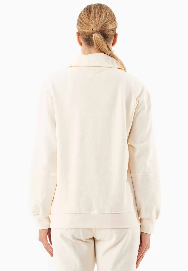 Soft Touch Sweatjacke aus Bio-Baumwolle