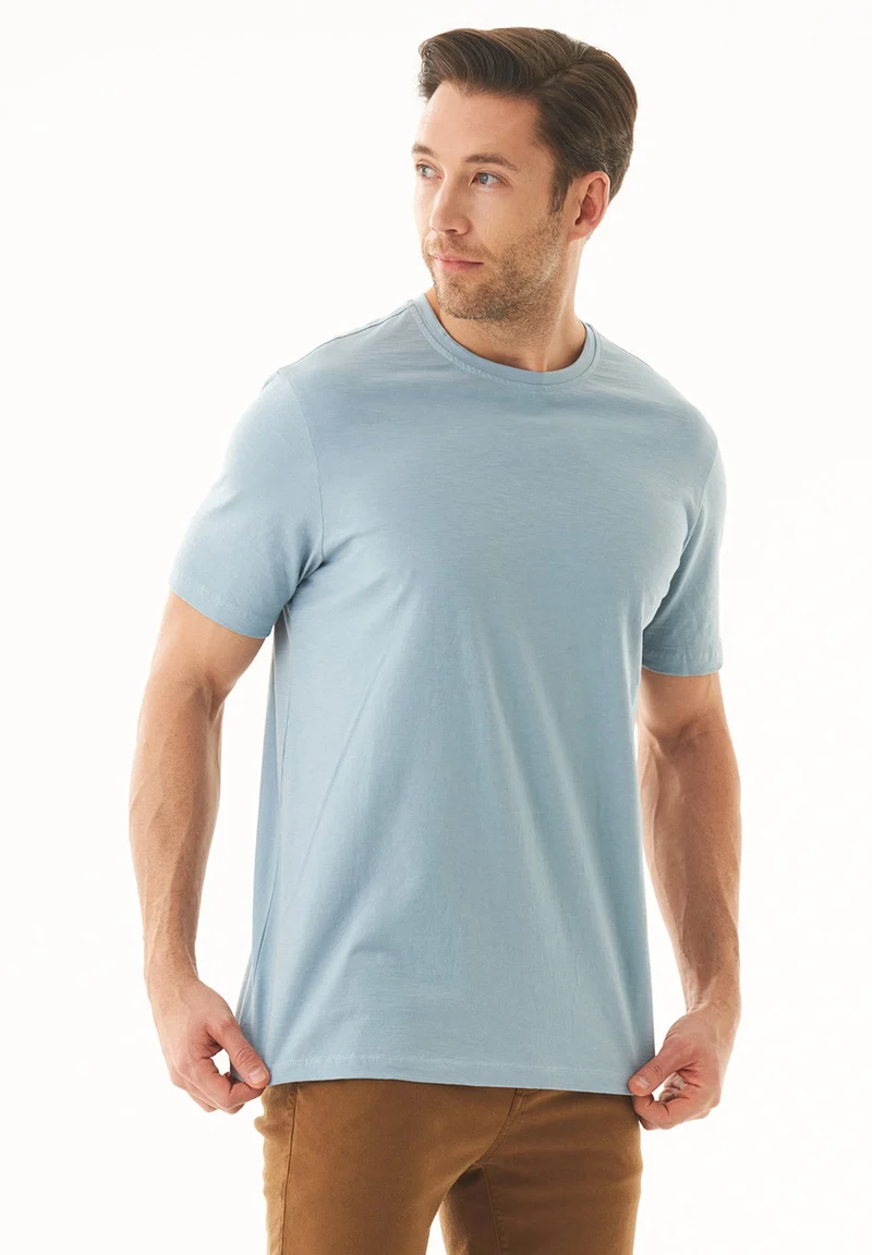 Basic T-Shirt aus Bio-Baumwolle