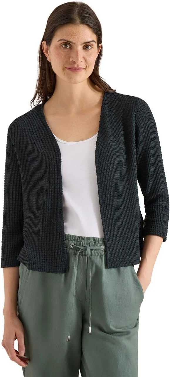 Cecil TOS Ajour Knit Open Jacket - 2_B325362_17672