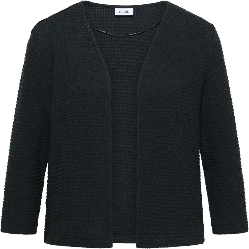 Cecil TOS Ajour Knit Open Jacket - 2_B325362_17672