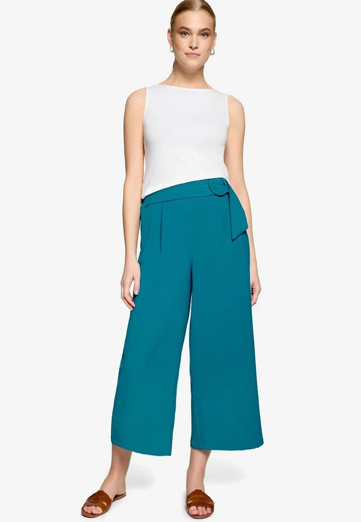 Zero Hose Casual 7/8 Länge - 42_110-10004015_8524-Deep Lagoon