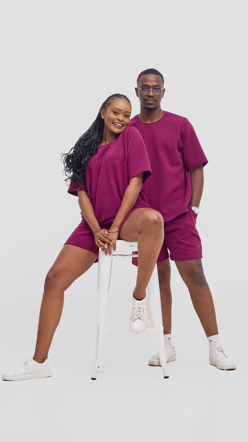 Shiv & Shikie X Safari Boxy T Shirt - Purple