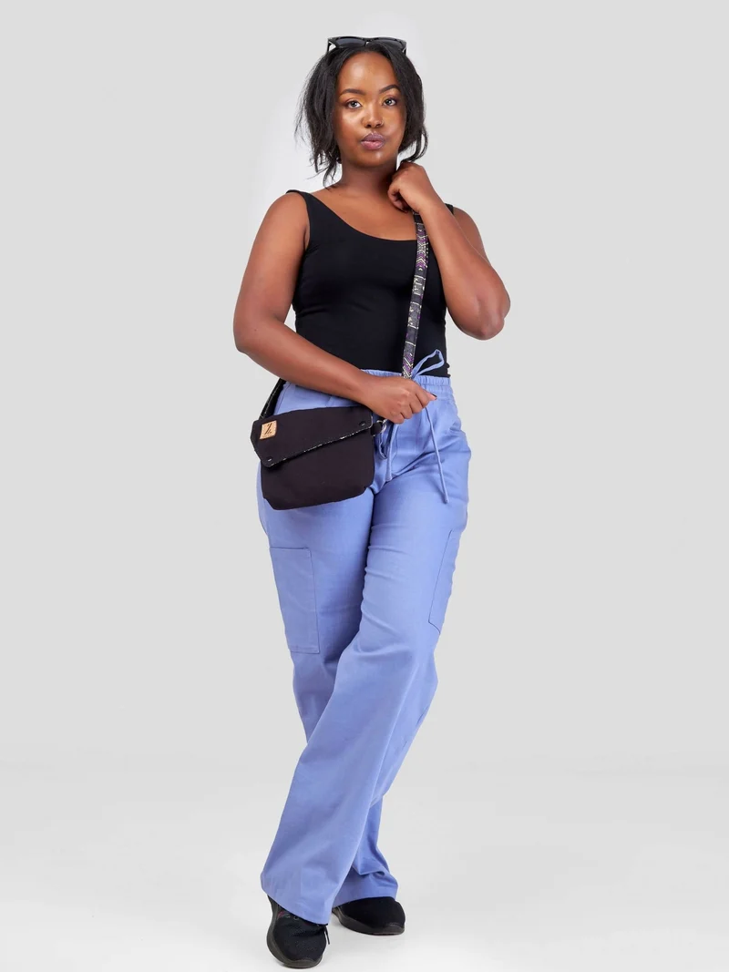 Zetu Africa Woman Purse - Black