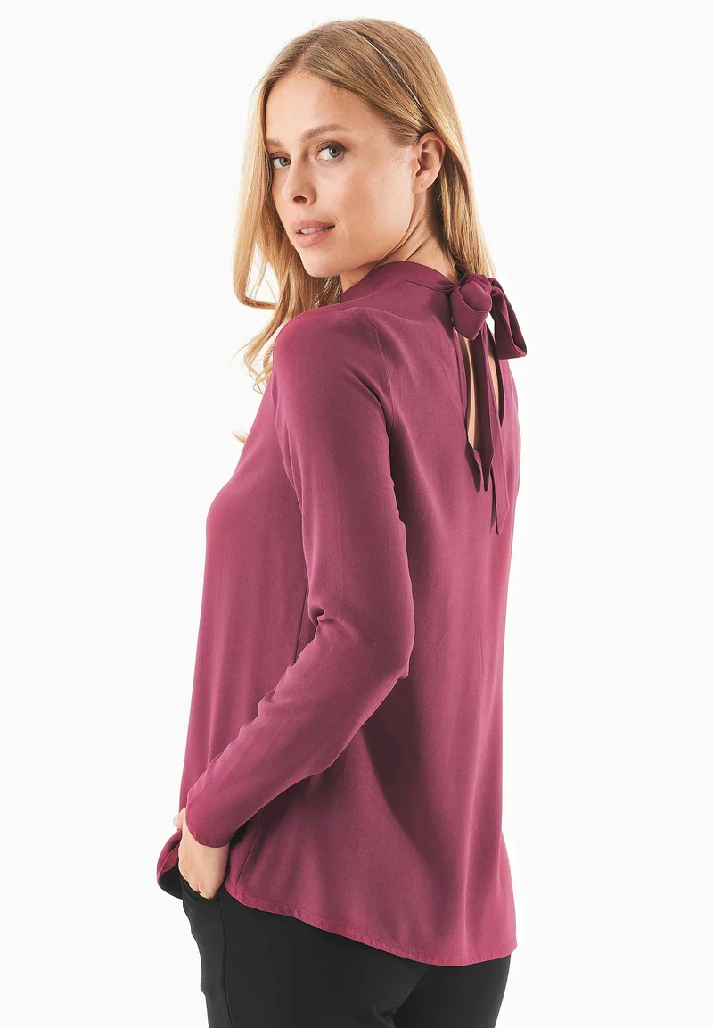 Bluse aus LENZING™ ECOVERO™