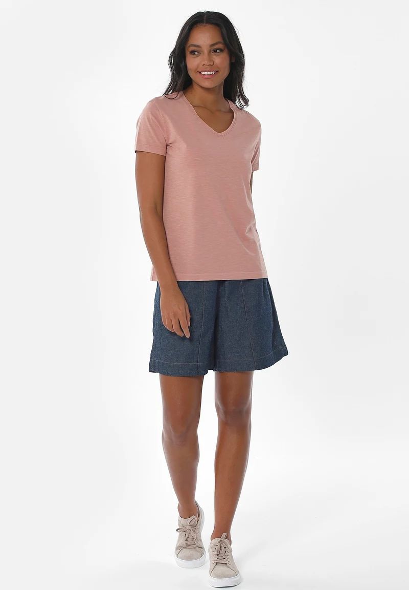 Natural Dyed T-Shirt aus Bio-Baumwolle