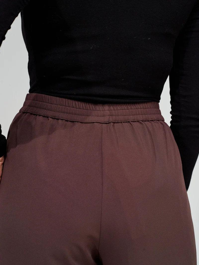 Vivo Wastani Drawstring Pants - Chocolate