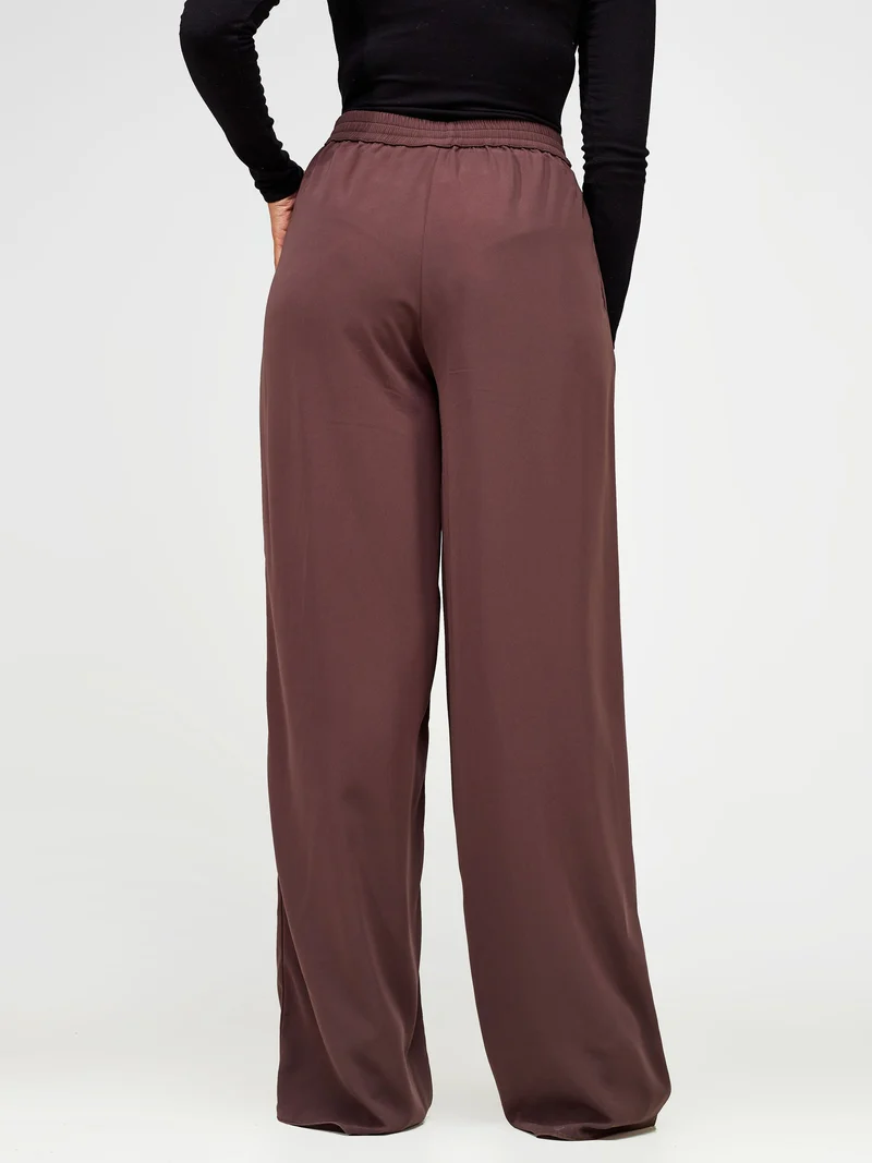 Vivo Wastani Drawstring Pants - Chocolate