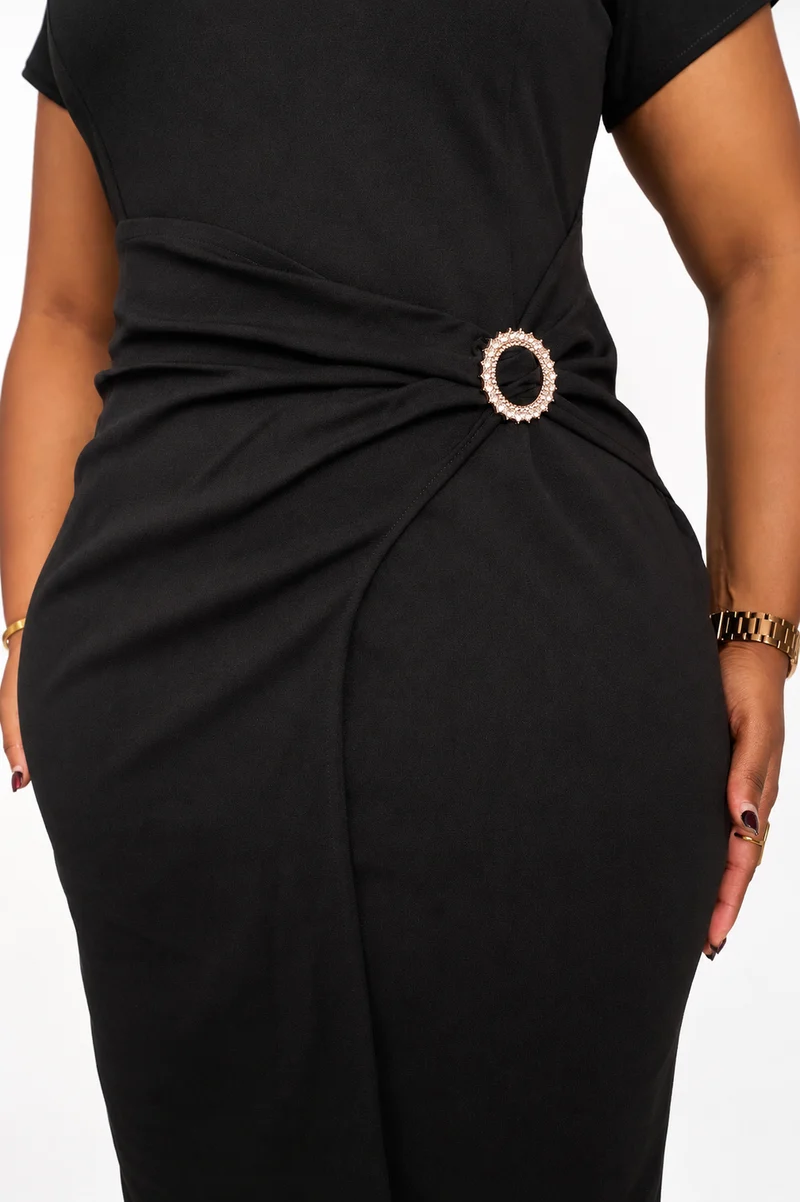 Silk House Collection Solana Dress - Black