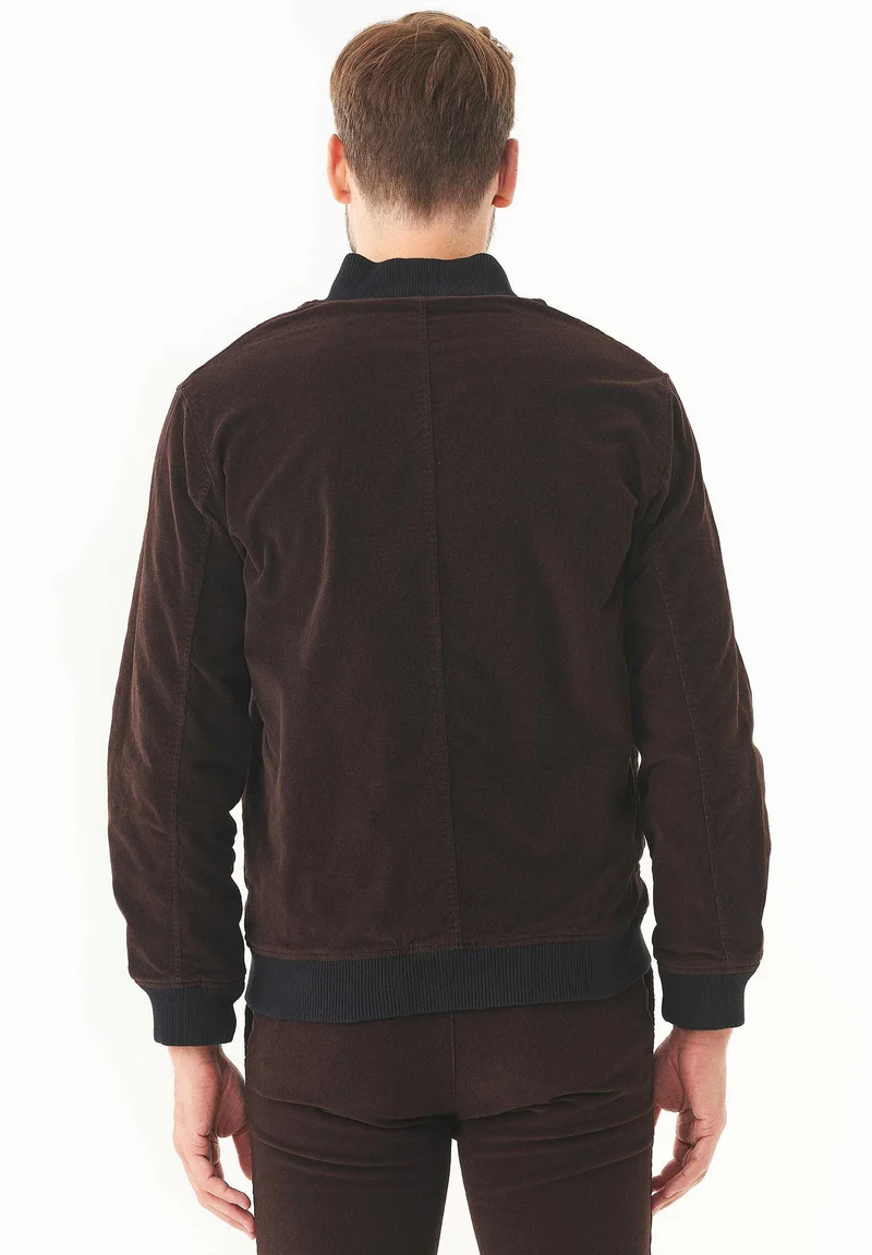 Cord Bomberjacke aus Bio-Baumwolle