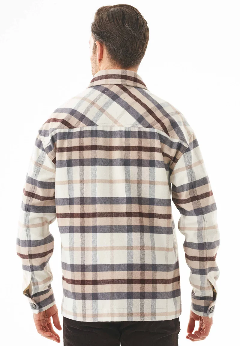 Flanell Overshirt aus Bio-Baumwolle