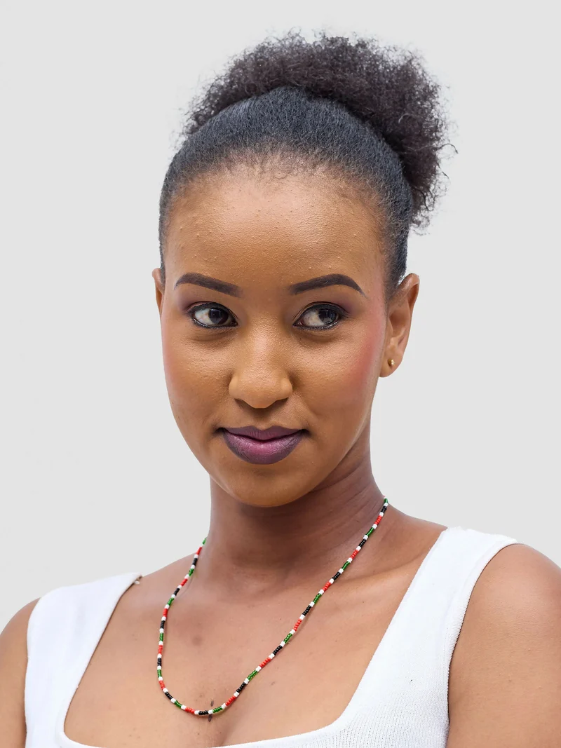 Dianaah J Beaded Necklace - Kenyan Flag