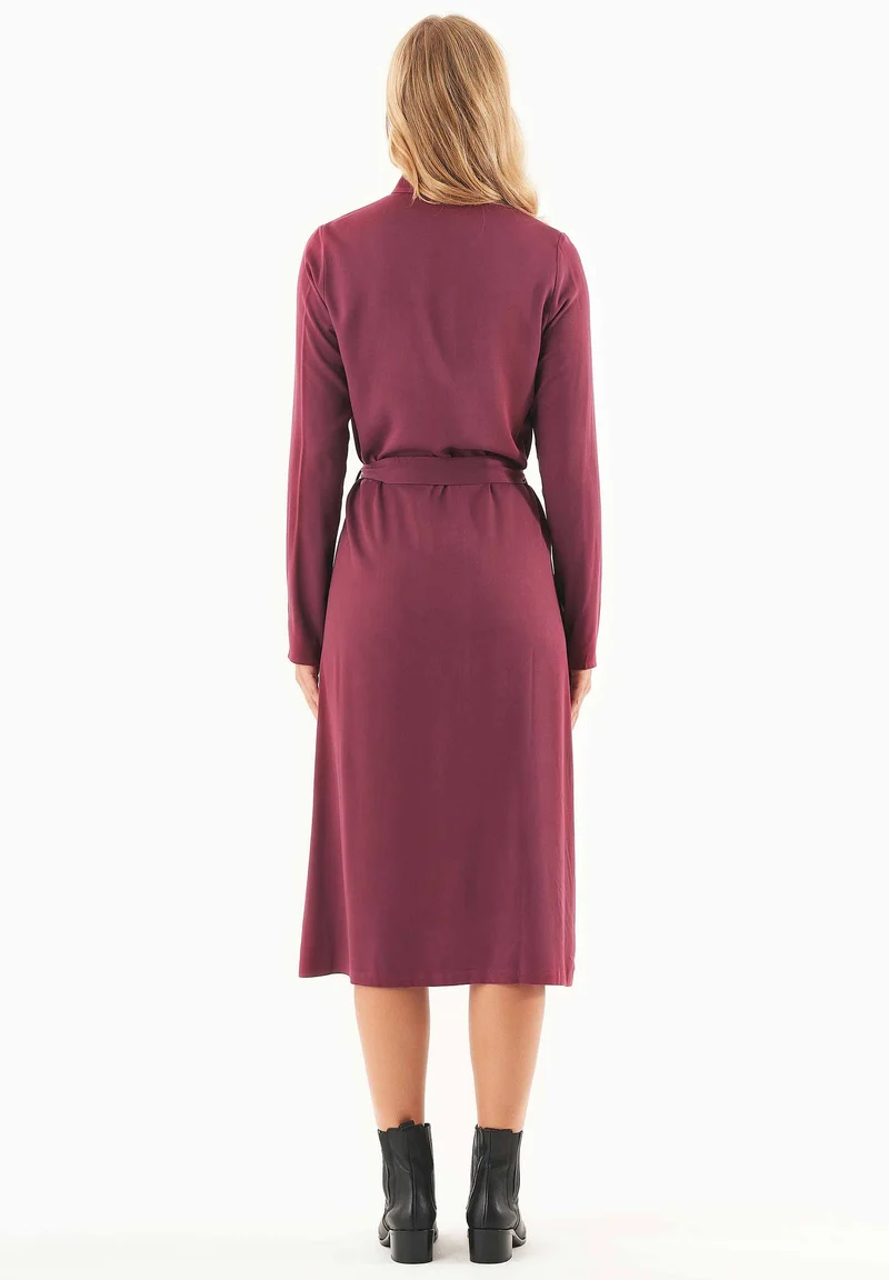 Hemdblusenkleid aus LENZING™ ECOVERO™