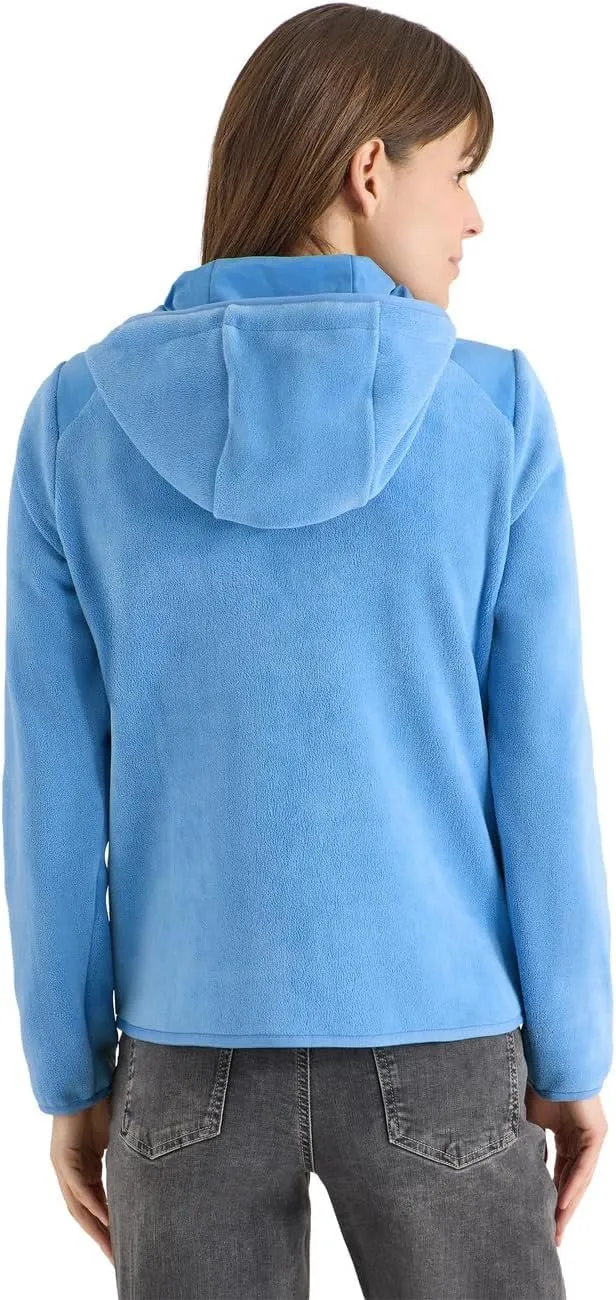 Cecil Fleece Jacket w. Mat-Mix - 2_B212917_17372
