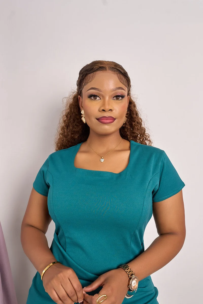 Silk House Collection Solana Dress - Teal Blue