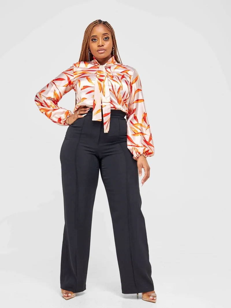 WSC Pambo Siri Studio Pintuck Pants - Black