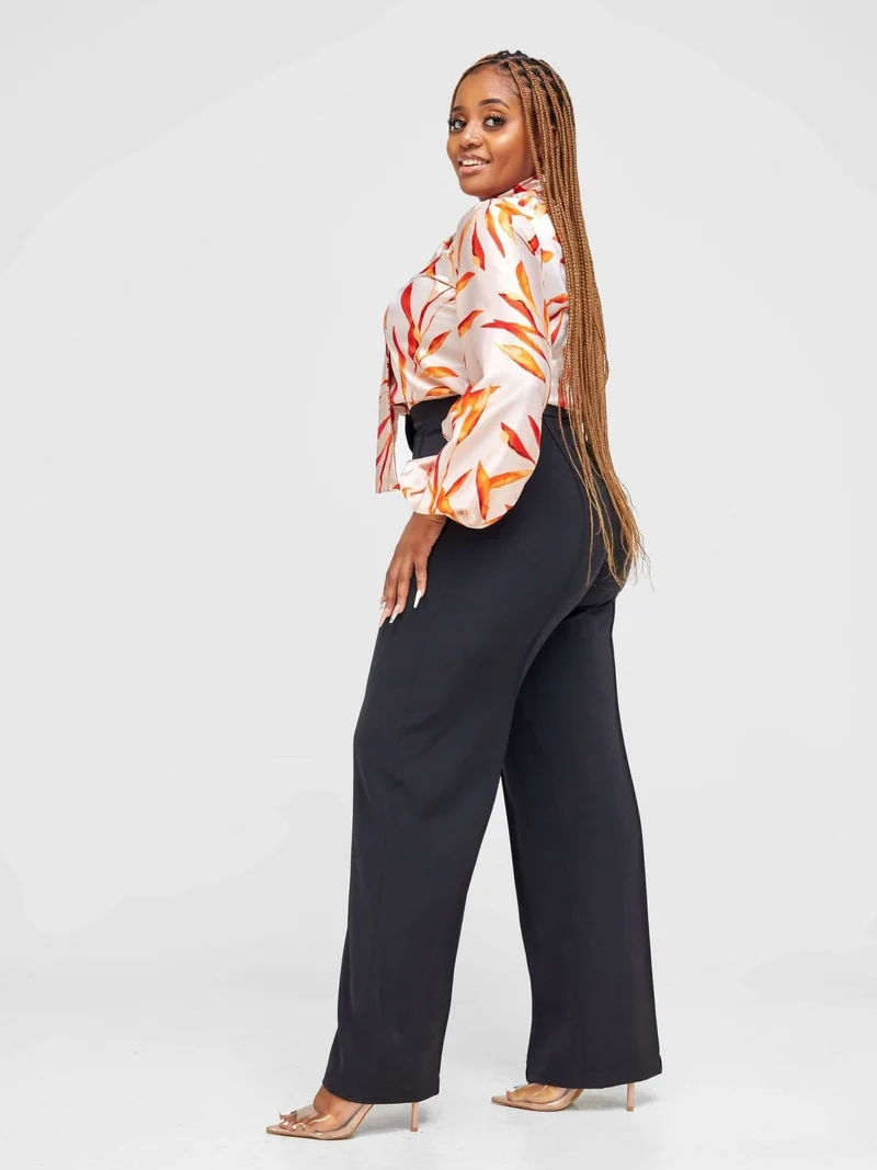 WSC Pambo Siri Studio Pintuck Pants - Black