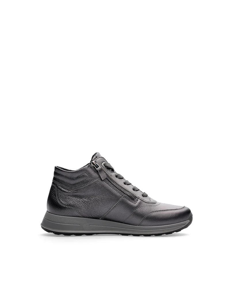 OSAKA Komfort Stiefeletten silber Damen