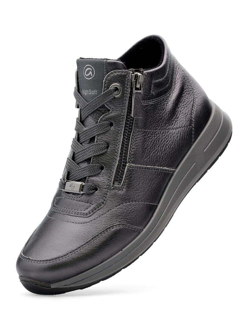OSAKA Komfort Stiefeletten silber Damen