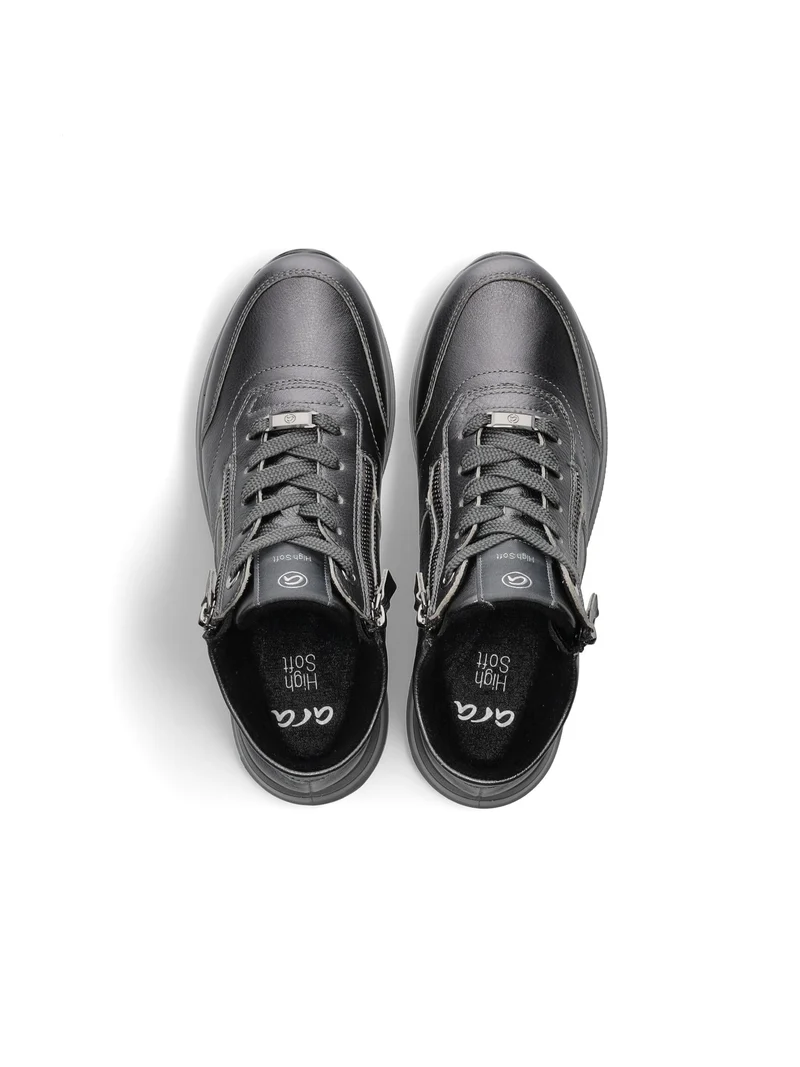 OSAKA Komfort Stiefeletten silber Damen