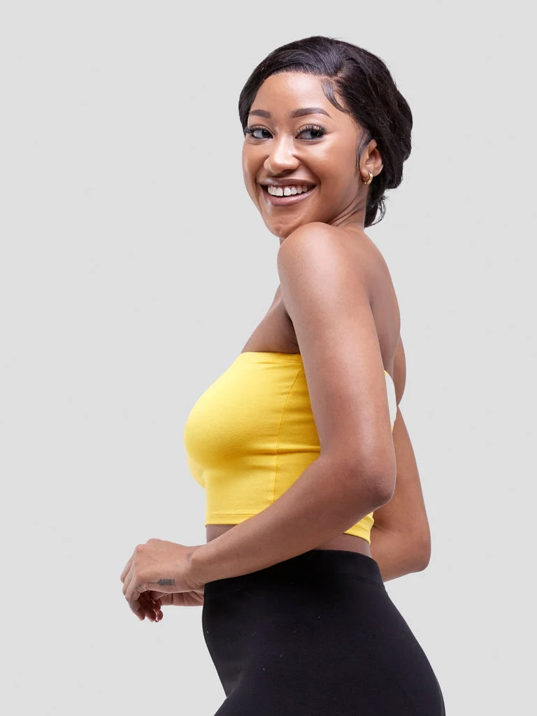 Zoya Basic Jersey Bandeau - Safron
