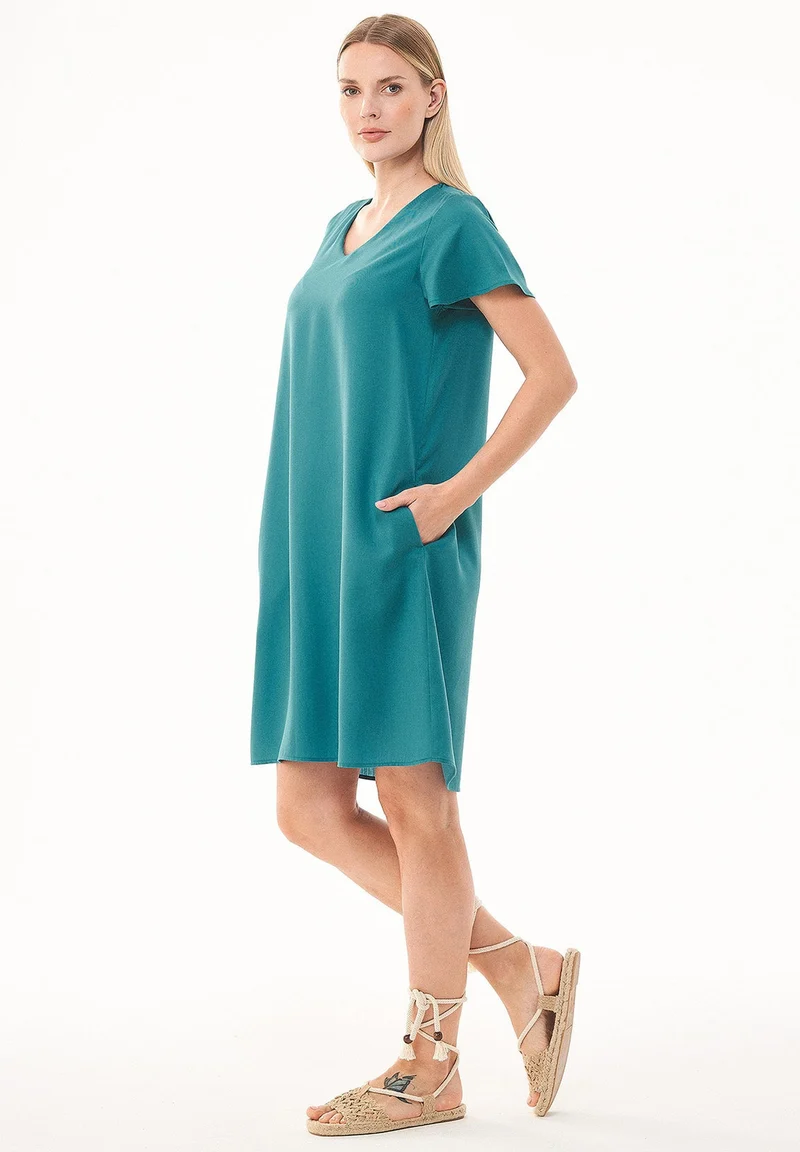 Kleid aus TENCEL™ Lyocell