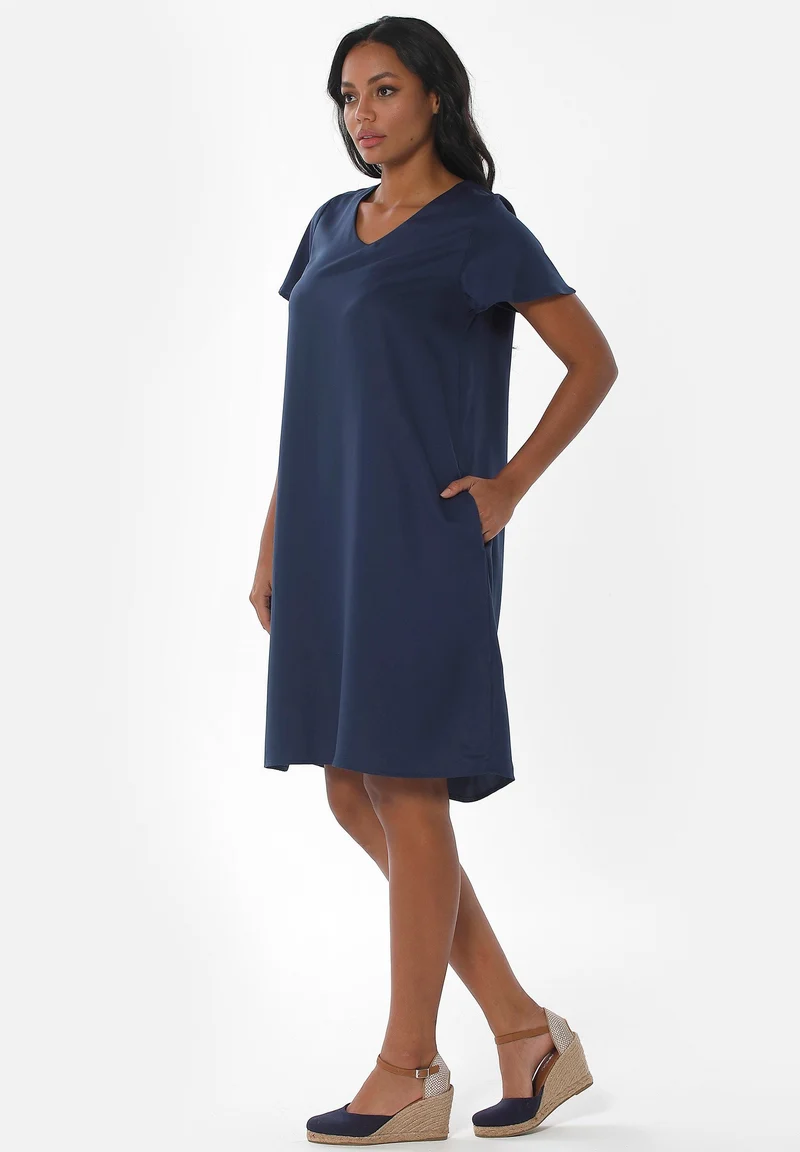 Kleid aus TENCEL™ Lyocell