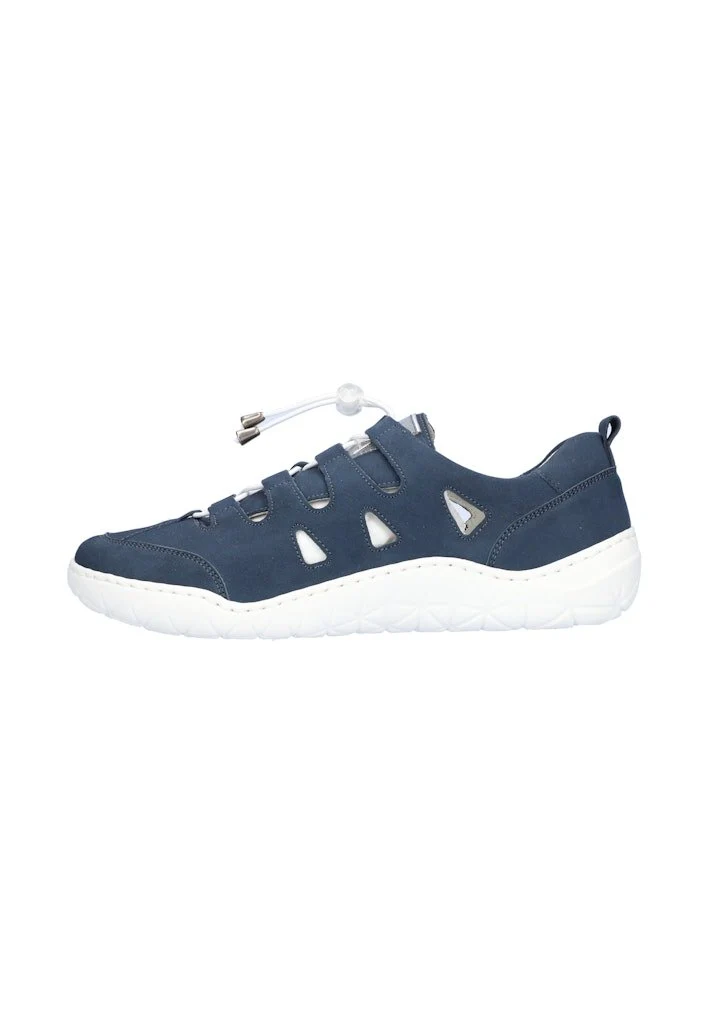 Waldläufer Damen Halbschuhe, Blau