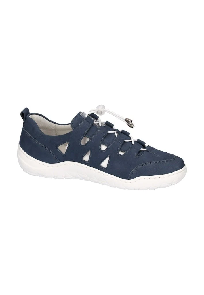 Waldläufer Damen Halbschuhe, Blau