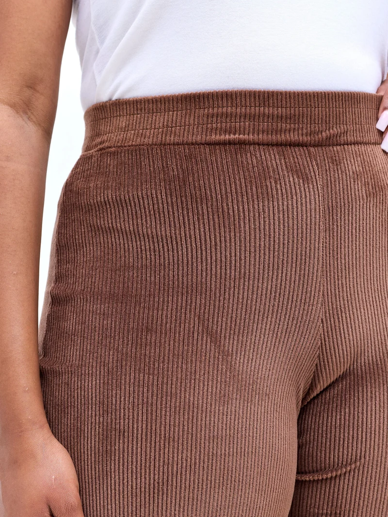 Vivo Rema Palazzo Pants - Brown