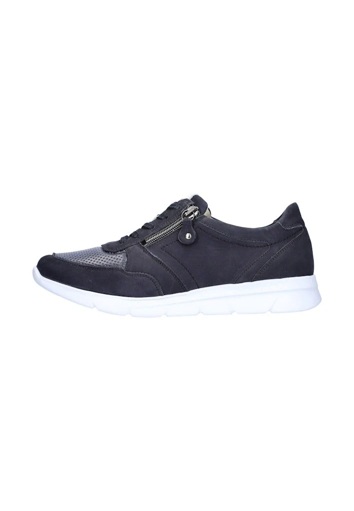 Waldläufer Schnürschuh Schwarz