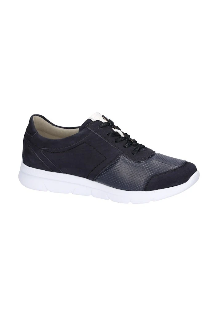 Waldläufer Schnürschuh Schwarz