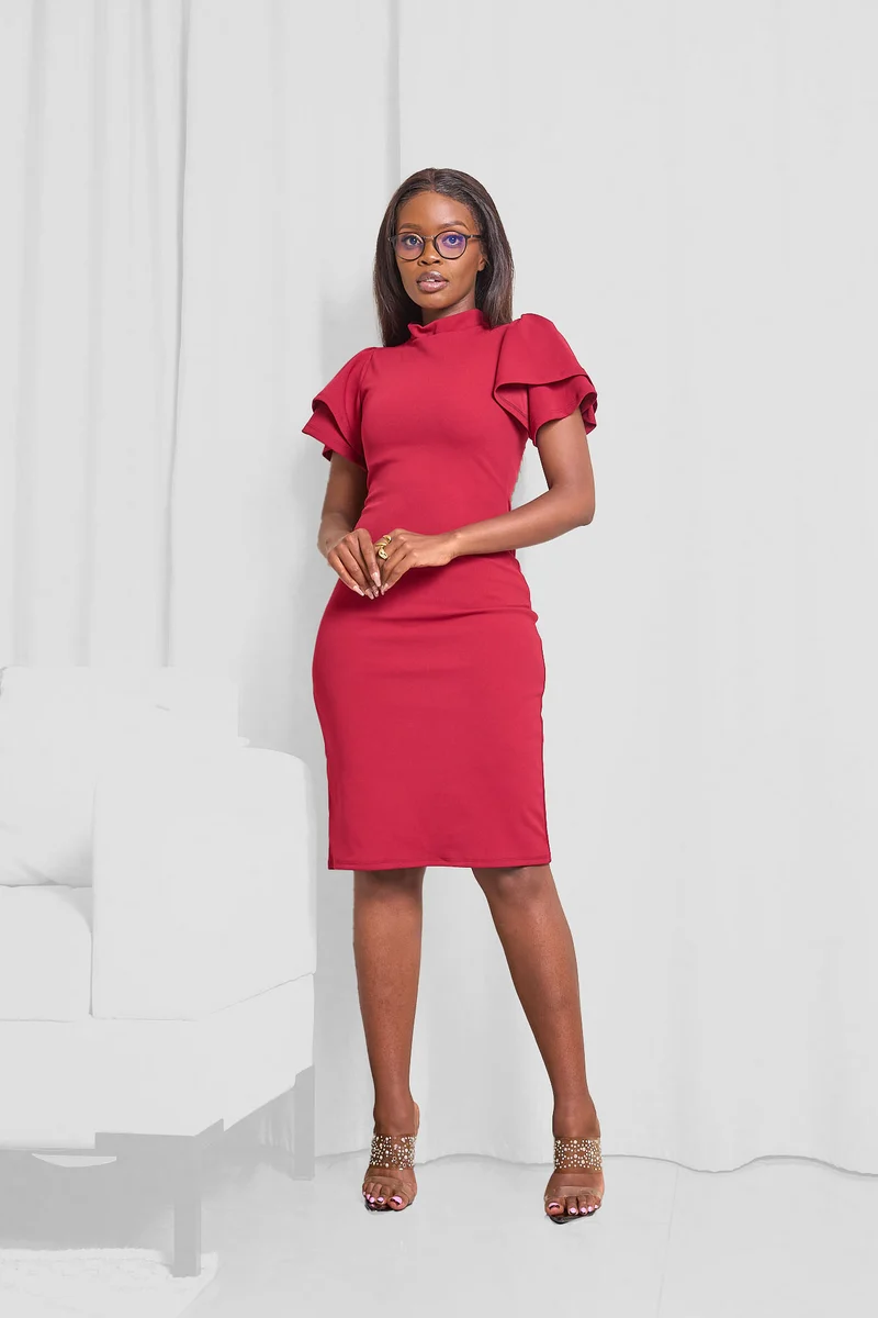 Ala Official Dress - Burgundy